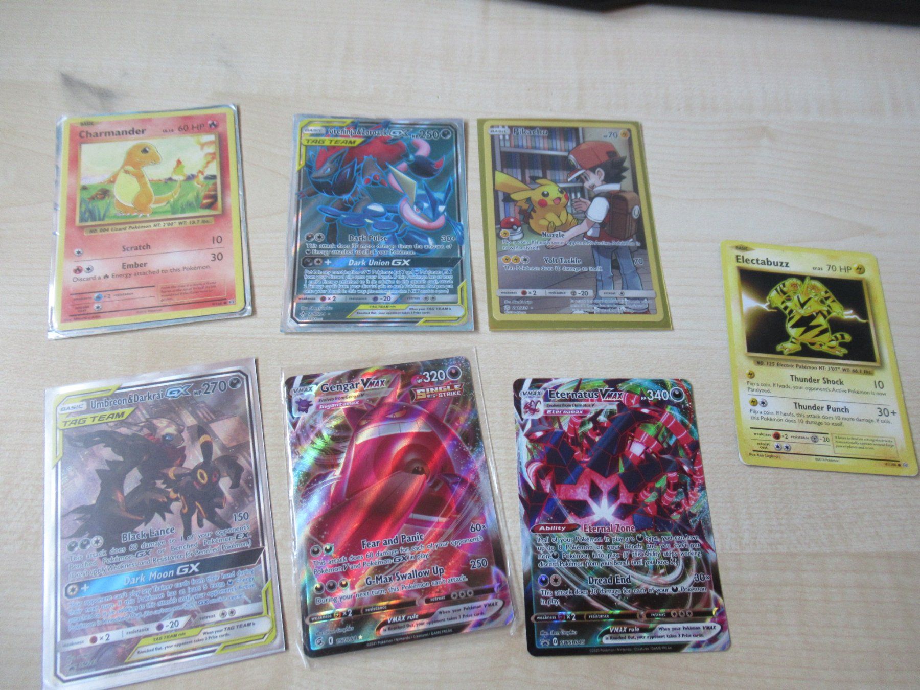 Pokémon Sammelbilder & Trading cards: Pokemon Karten Sammlung 7 Karten Perfekter Zustand – Gebraucht aus Schwerzenbach von Lordiman