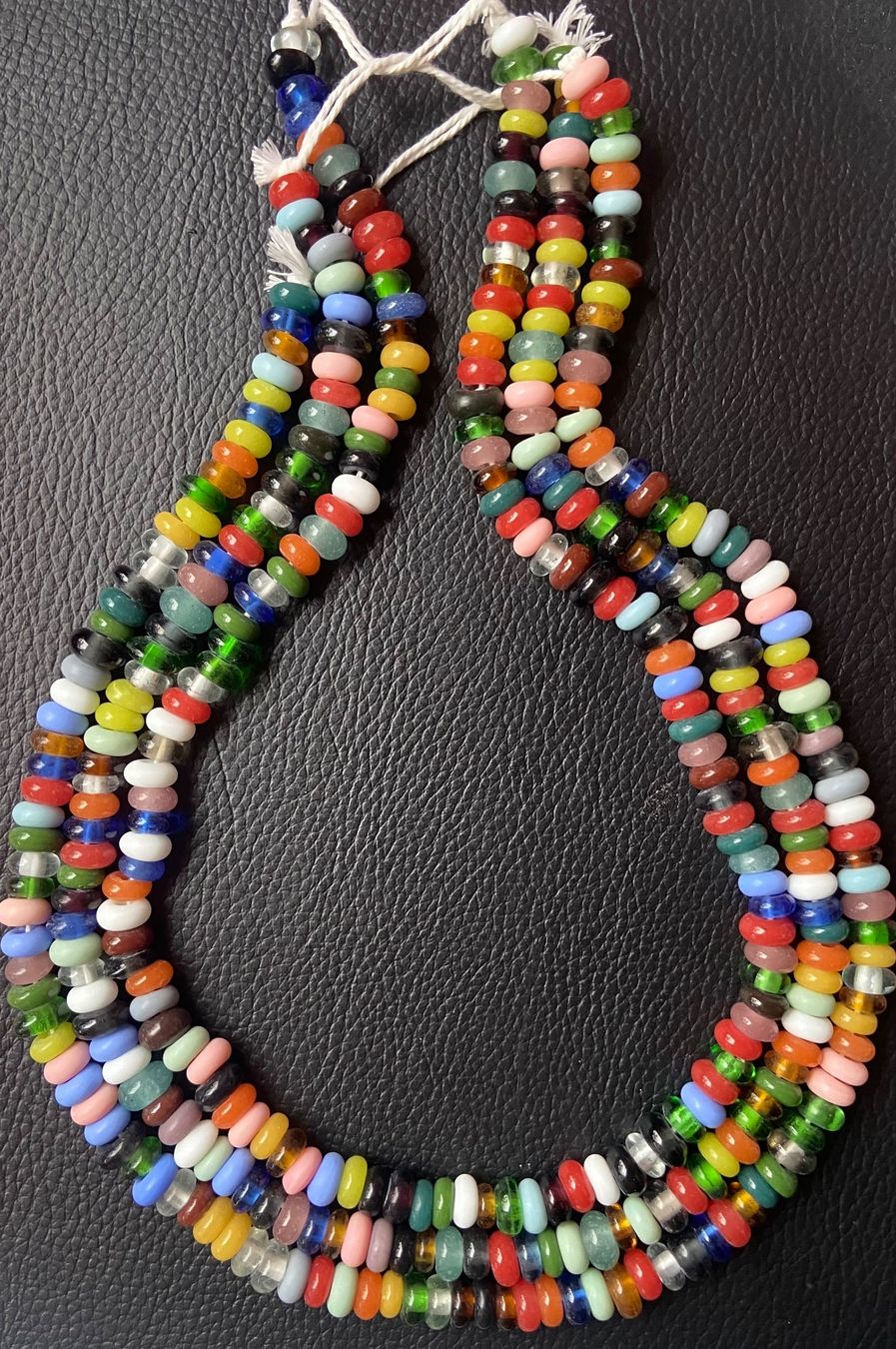Borse da donna: 3 x Glasperlen Halskette** Mix** – Nuovo (secondo la descrizione) da Zuerich venduto da Perlen-Decor