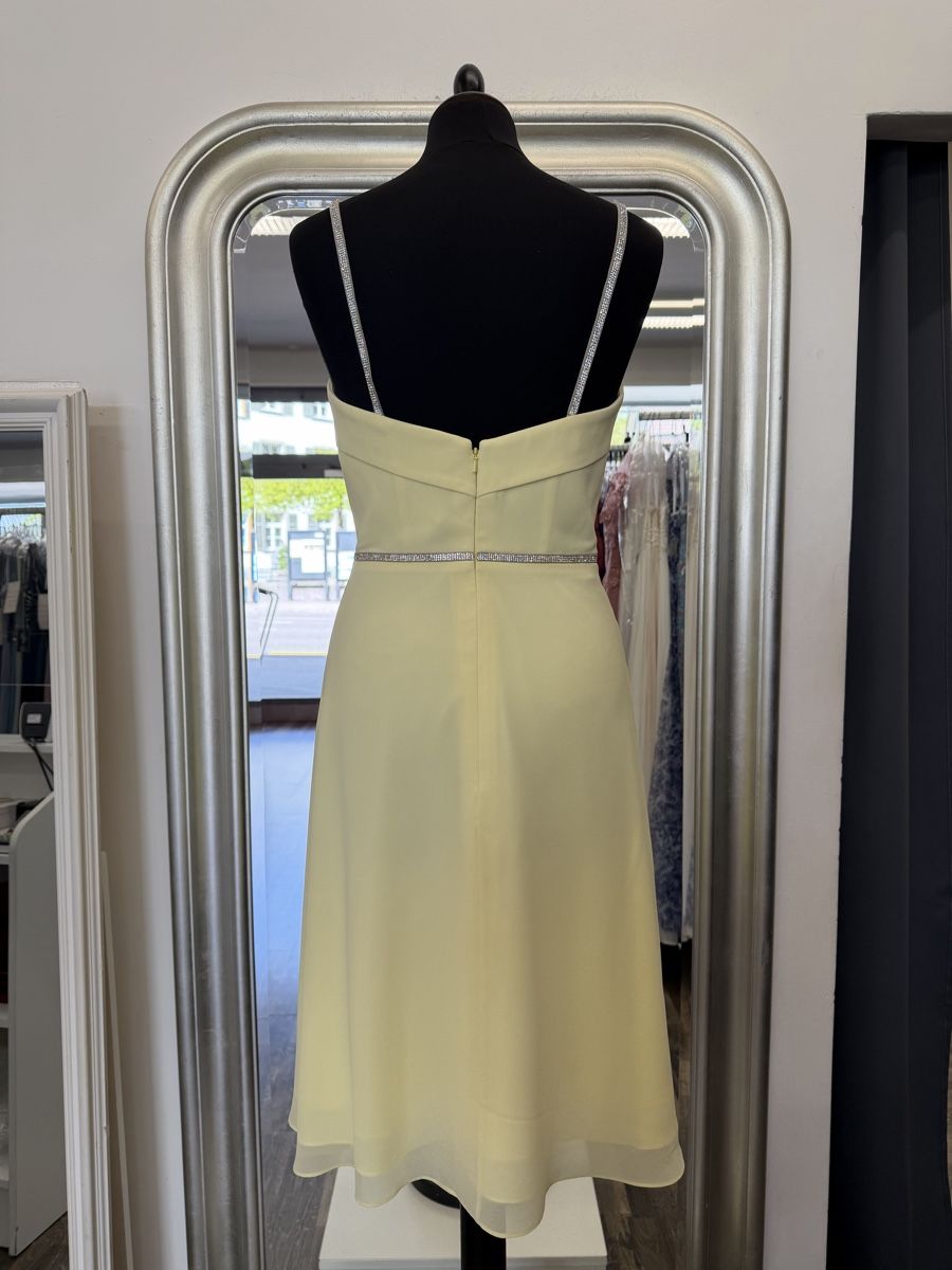 Vestiti: Hellgelb Kleid mit Strassträgern, Größe 34 – Nuovo e nell'imballaggio originale da Schlatt ZH venduto da xhesiesi 3