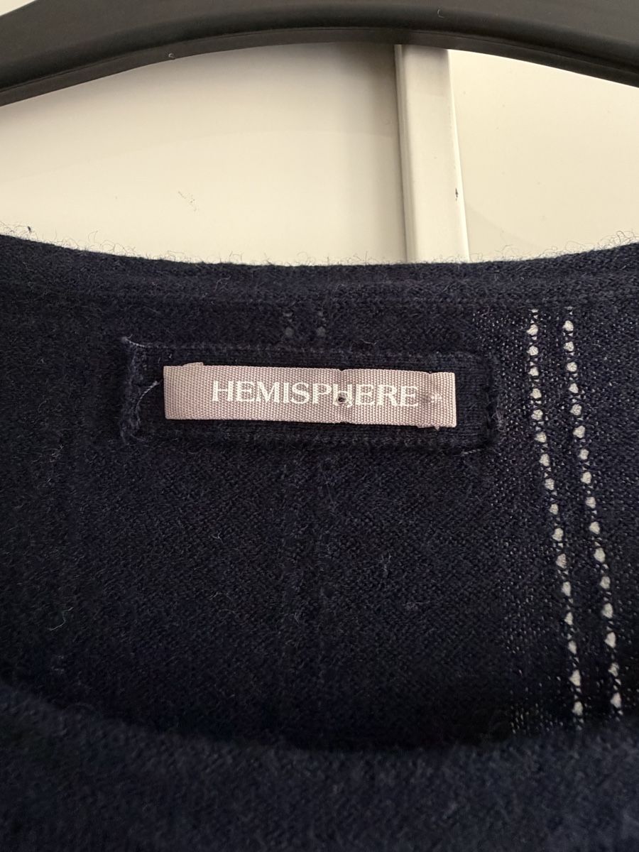 Hemisphere Top: Hemisphere Top, Gr. M, Dunkelblau mit Volant – Usato da Winterthur venduto da marisole4 1
