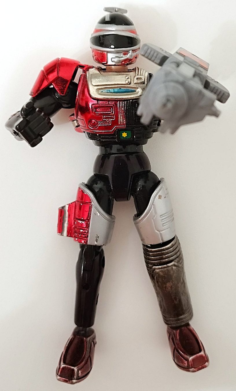 Bandai Giocattoli: Winspector Fire Tector 1 - Vintage Actionfigur Bandai 1990 – Usato da Uster venduto da Caicedo89 1