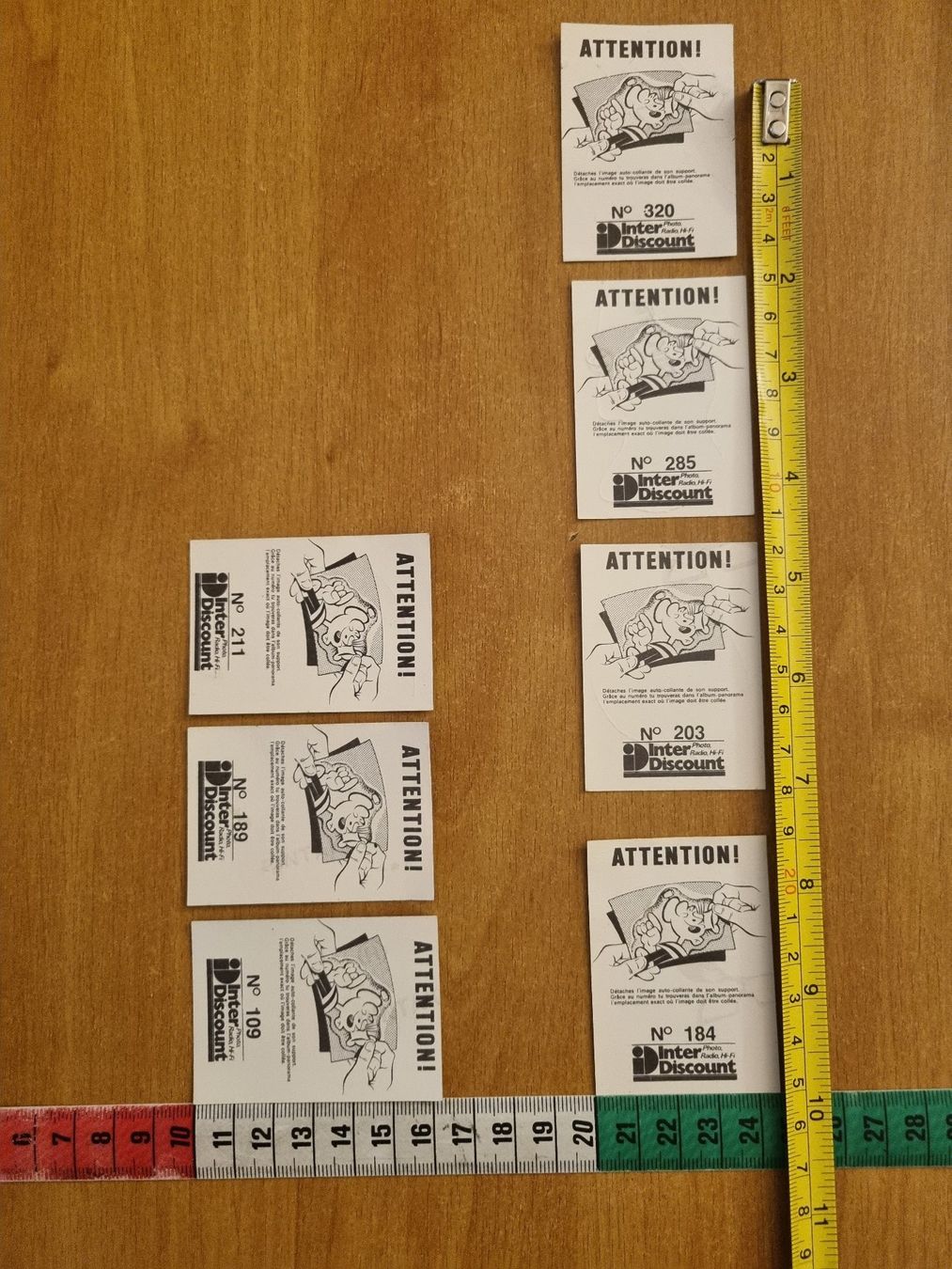 Aufkleber: 7 autocollants Popeye par Interdiscount VINTAGE – Gebraucht aus Carouge GE von serginho22 1