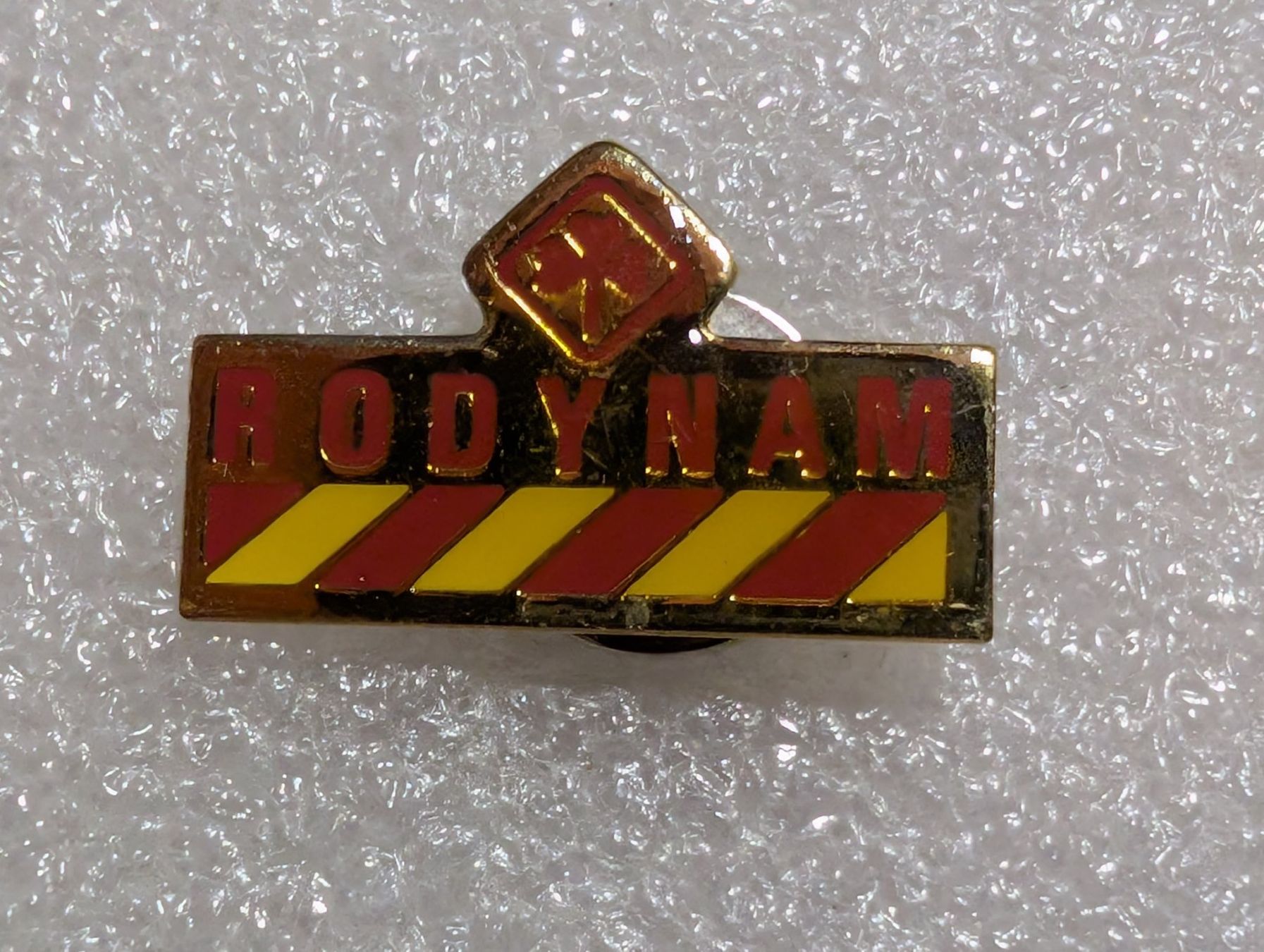 Placchette & Badge: Ansteckpin 258: Rodynam – Usato da Oppligen venduto da Pin-Fall-Shop