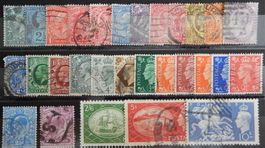 Grossbritannien Lot mit alten Werten IX