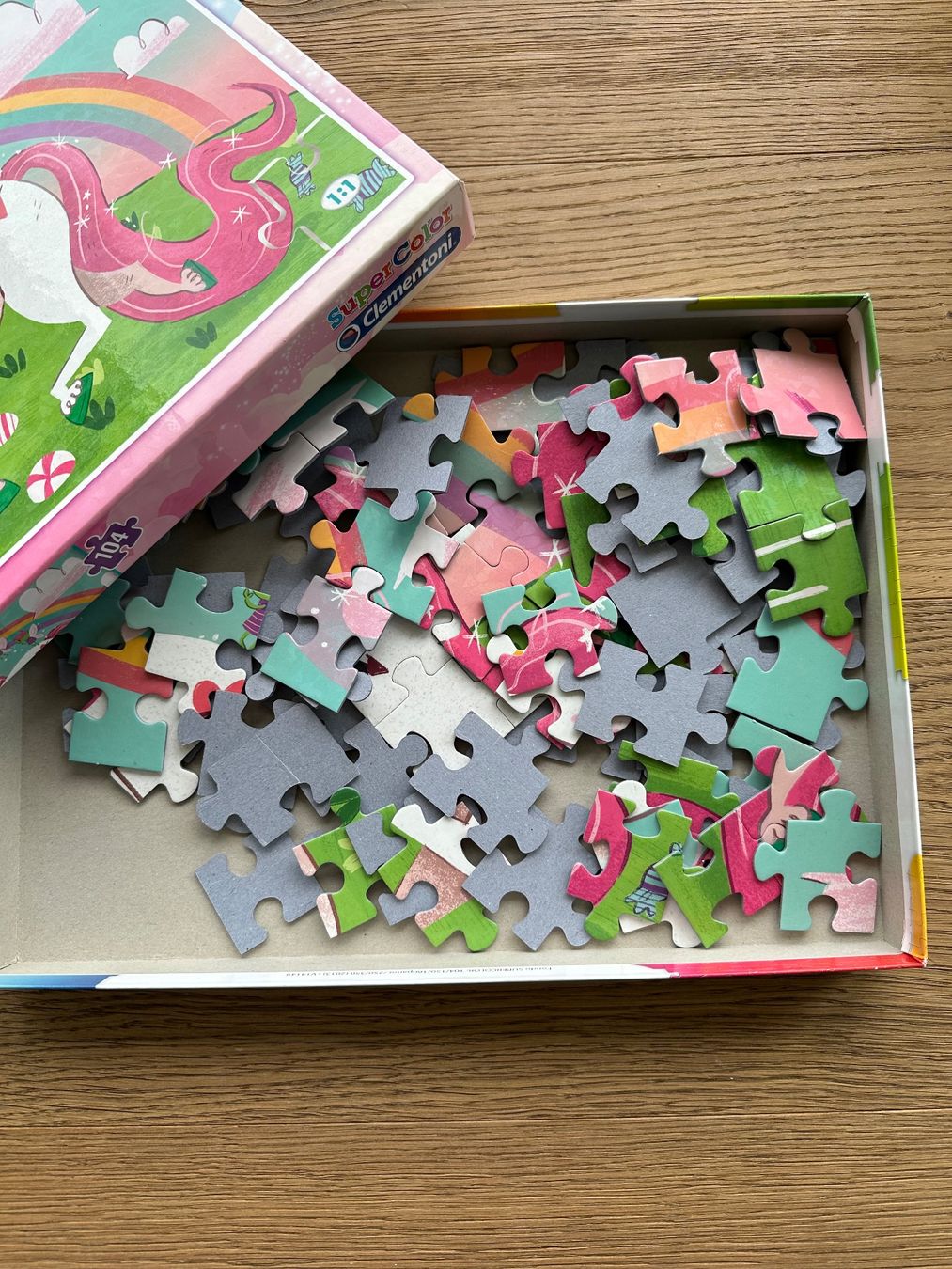 Clementoni Puzzles: Einhorn Puzzle 100 Teile – Gebraucht aus Brunnen von annitime 1