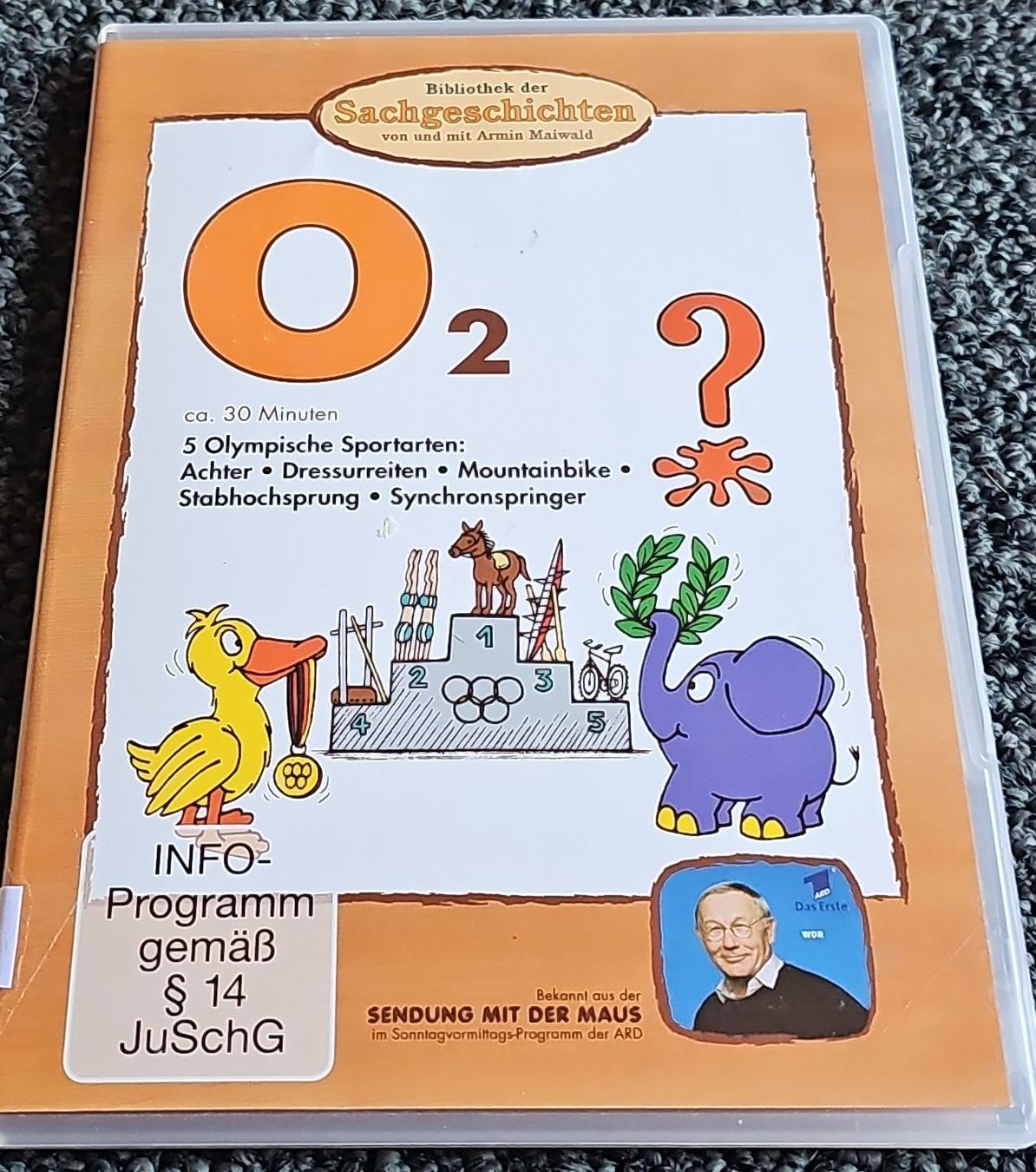 Tous les DVDs: Sendung mit der Maus DVD "O2"(22151) – D'occasion à Ruswil par jan_bxl5