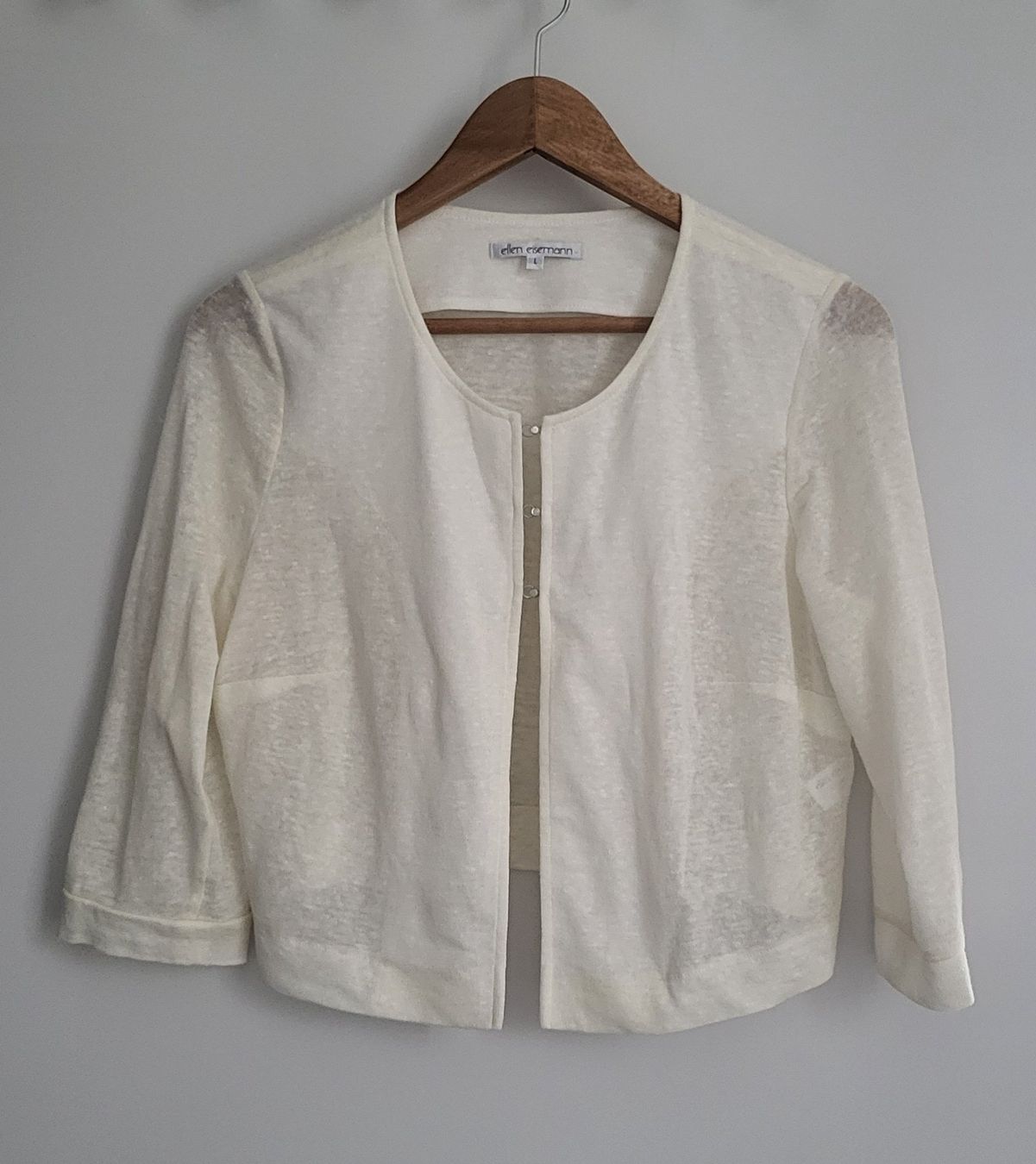 Bolero: Ellen Eisemann Linen Jacket / Bolero – Usato da Buchs AG venduto da sxf96