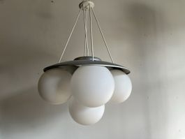Grosse Mid Century 70er Jahre Kugel Lampe 