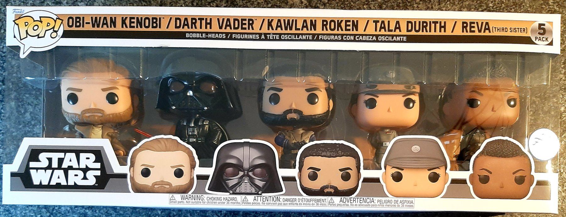 Funko Statuette: Funko Pop   Star Wars   5 pack – Nuovo e nell'imballaggio originale da Montet (Glâne) venduto da KOADA