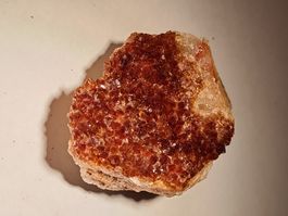 Citrin Kristallstufe gebrannter Amethyst (C100)