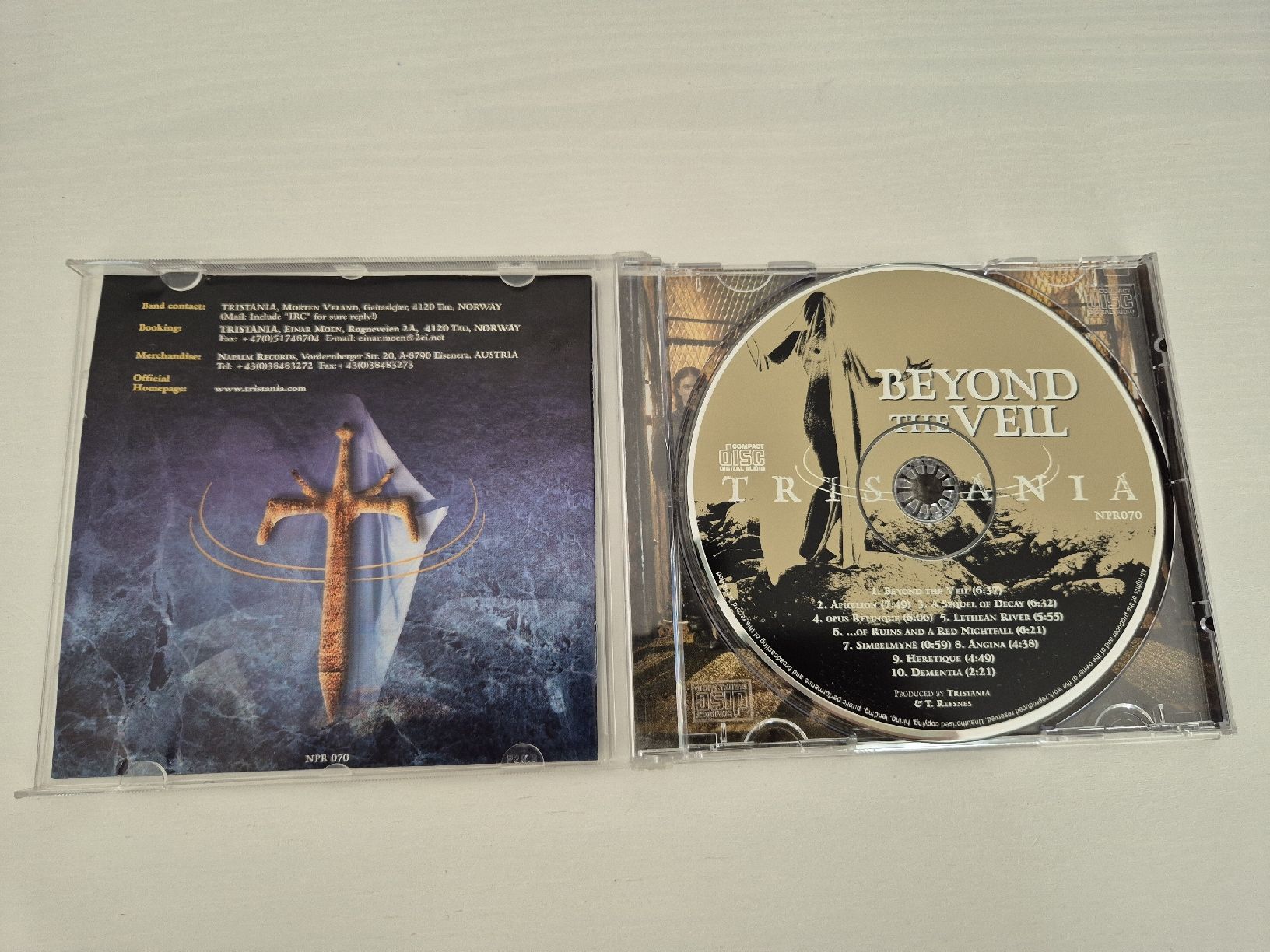 CD: Tristania -  Beyond the Veil - CD – Nuovo (secondo la descrizione) da Uster venduto da newwave0 2