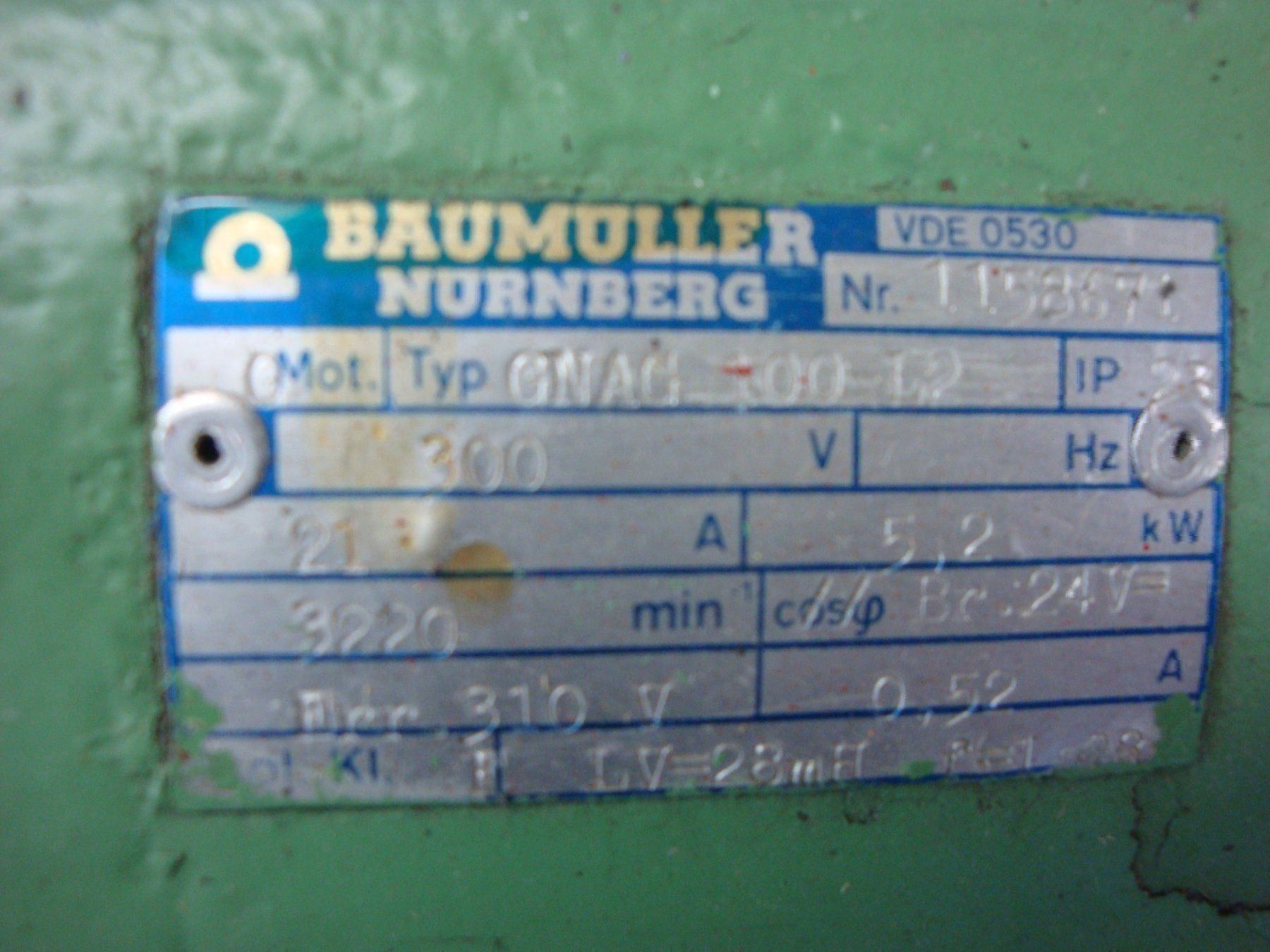 Motoren: Gleichstrommotor 300V revidiert – Gebraucht aus Gross von Triumph67 3