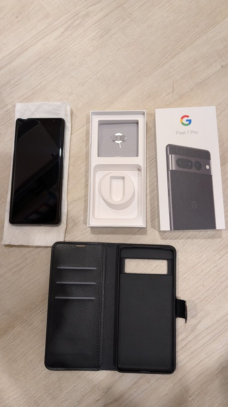 Google Telefoni cellulari / Smartphones: Google Pixel 7 Pro Smartphone mit Hülle und OVP – Usato da Oetwil am See venduto da schnee_mann