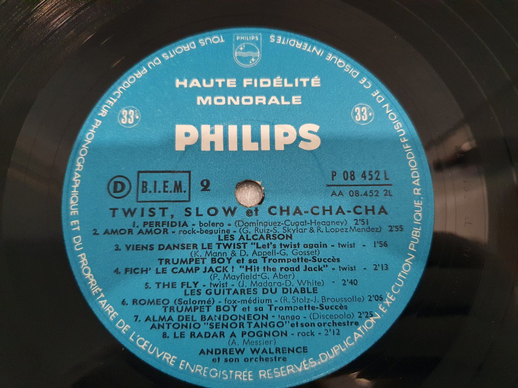 Dischi in vinile: Twist, Slow Et Cha-Cha-Cha – Usato da Uster venduto da Vinyl-Leidenschaft 5