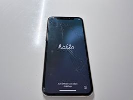 Apple iPhone 11 Pro Silber gebraucht mit Displaybruch