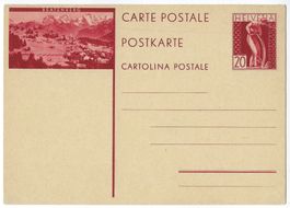 1930 Bildpostkarte Nr 126-005 Bild BEATENBERG, ungebraucht *