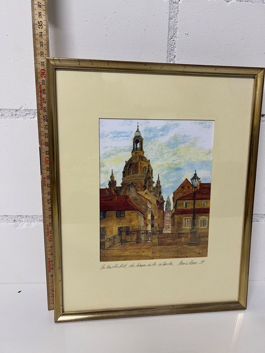 Gemälde: 2 Gemälde der Frauenkirche in Dresden – Neu (gemäss Beschreibung) aus Rümlang von pasblu 3