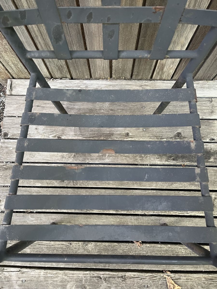 Stühle: Gartenstuhl mit Patina – Gebraucht aus Ermatingen von Scavini-s 3
