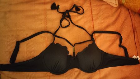 Schwarzes Bikini-Top von Hunkemöller, Gr. 70D, wie neu