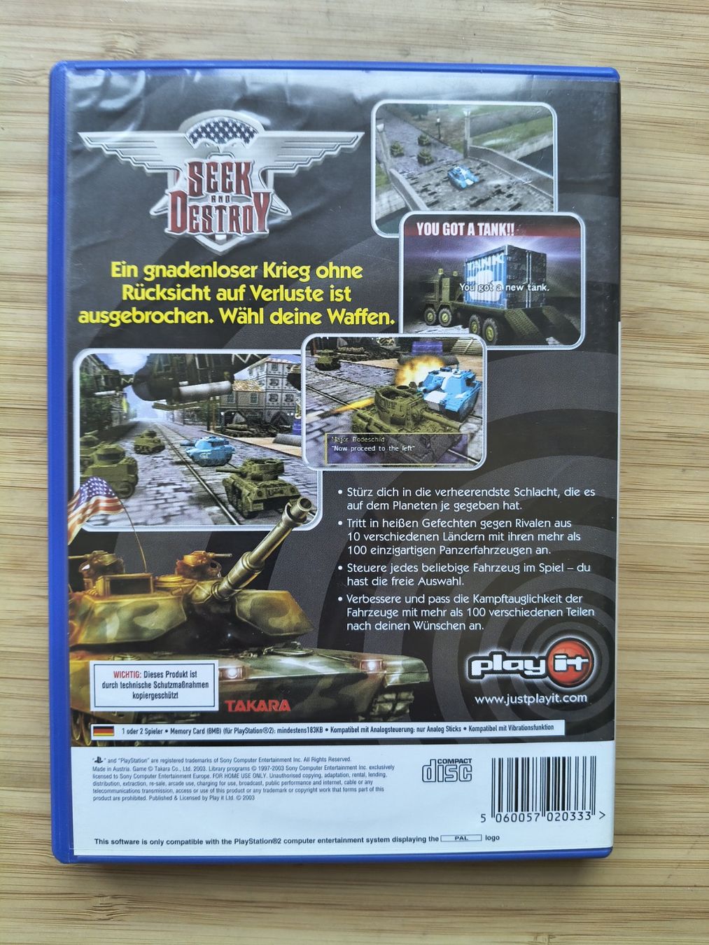 Giochi: Seek and Destroy (PS 2) – Usato da Riedholz venduto da ste_96cd 1