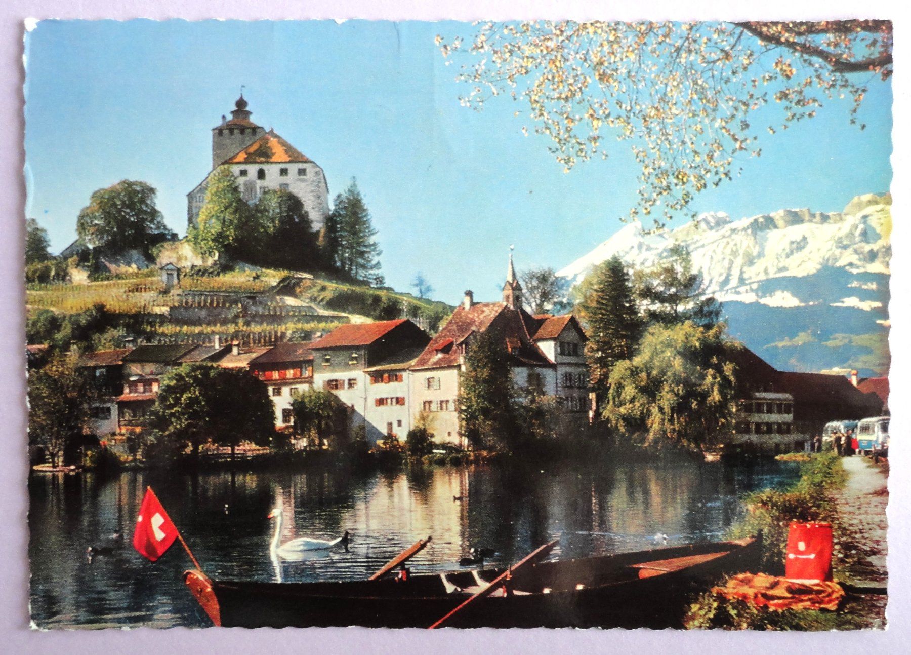 Ansichtskarten: Werdenberg bei Buchs – Gebraucht aus Fétigny von Billy2miny