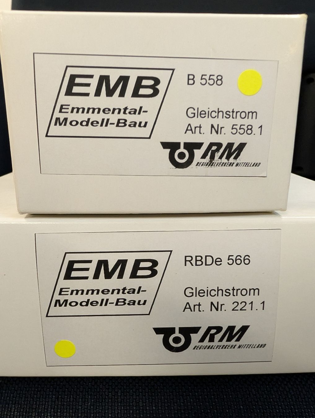 EMB Modellini di ferrovie: EMB RBDe 566 RM DC Digital 3 teilig – Usato da Nods venduto da Dr-HAG 4
