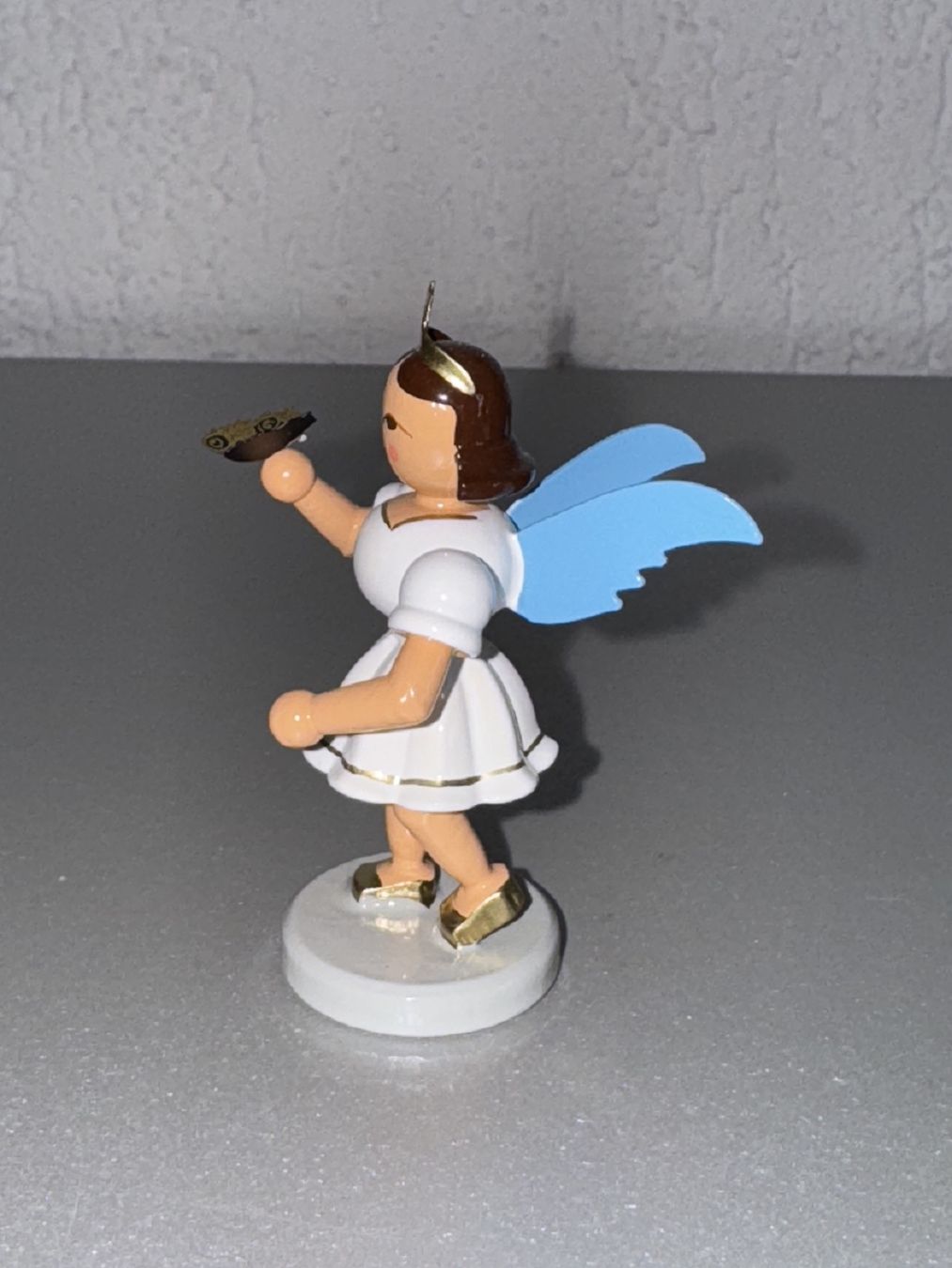 Tutte le decorazioni: Blank Engel mit Schmetterling, Handarbeit, Schutzengel – Nuovo e nell'imballaggio originale da Grosswangen venduto da Second_hand_paradise 1