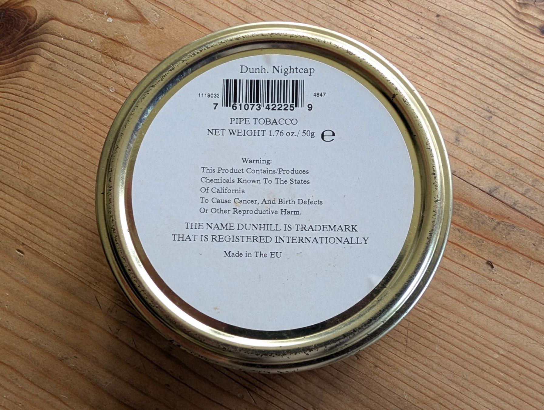 Dunhill Tabak: Dunhill Nightcap 15 jährig!!! – Neu (gemäss Beschreibung) aus appenzell von ftm5914 1