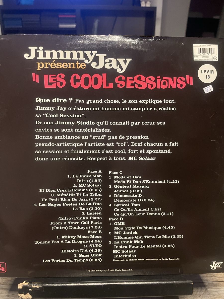 Dischi in vinile: Jimmy Jay / Les cool Sessions – Usato da Dagmersellen venduto da stonefinger 1