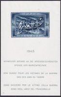 1945, W21 (Spendenblock, Nr.10) postfrisch **, Kat: 200.-