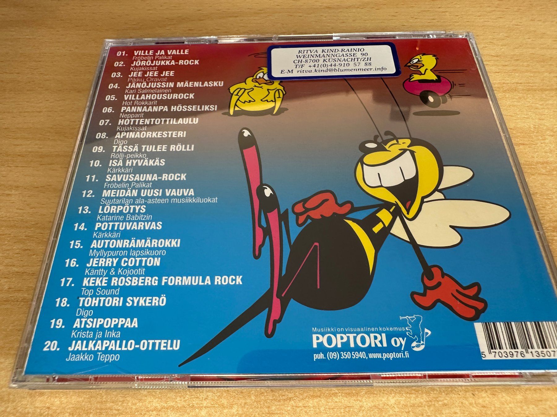 CDs: I5 Various – Lasten Naurettavaa – D'occasion à Rikon im Tösstal par Alpenmutz 1