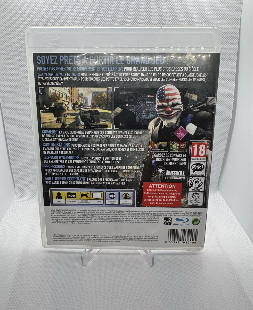 Spiele: Payday 2 – PlayStation 3 – Gebraucht aus Renens VD von Dan.1020 1