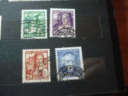 Satz Pro Juventute 1933 o