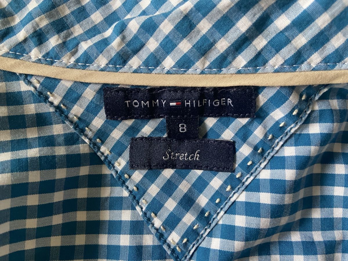Tommy Hilfiger Camicette:  Bluse kariert blau weiss   – Usato da Baden venduto da Sarahhedwig 4