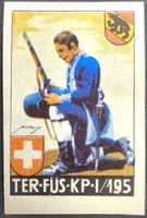 Soldatenmarken 2.WK, Ter Füs Kp I/195, geschn, Wi Ter 397-2