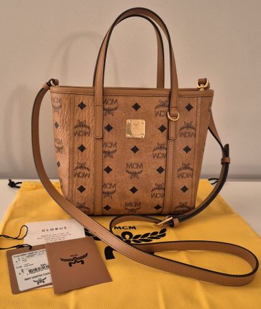 Original MCM Tasche 'Toni' Visetos Cognac neu ab Fr. 1.-- !!