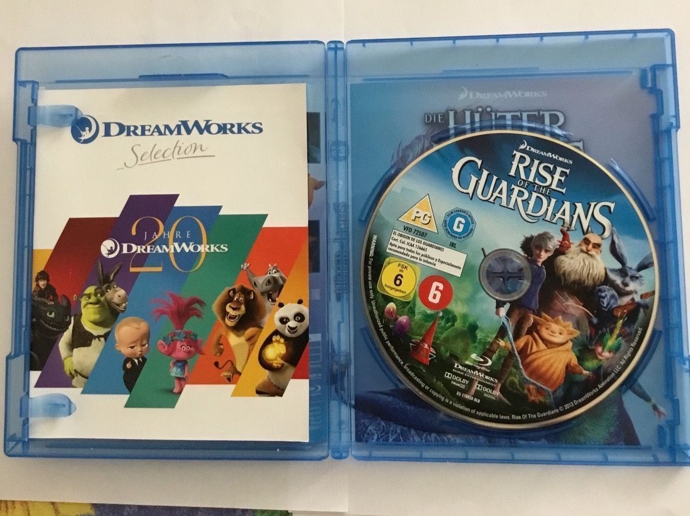 Tutti i DVDs: Die Hüter des Lichts Blu Ray – Nuovo (secondo la descrizione) da Blauen venduto da berlingo65 2