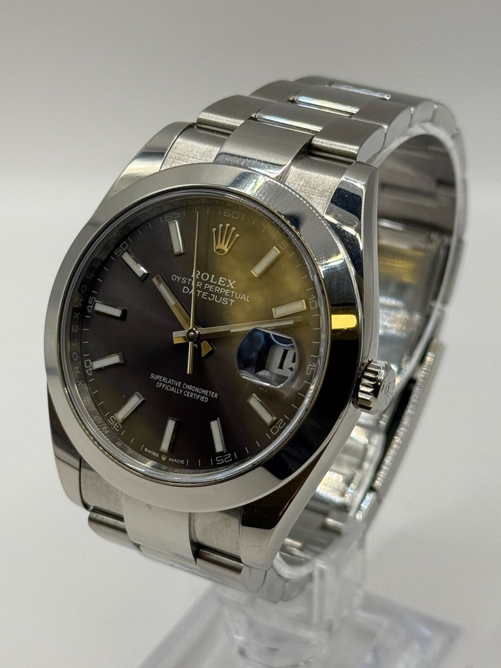 Rolex Orologi: Rolex Datejust 41 Dark Rhodium – Usato da Bottens venduto da Evergold.ch 1