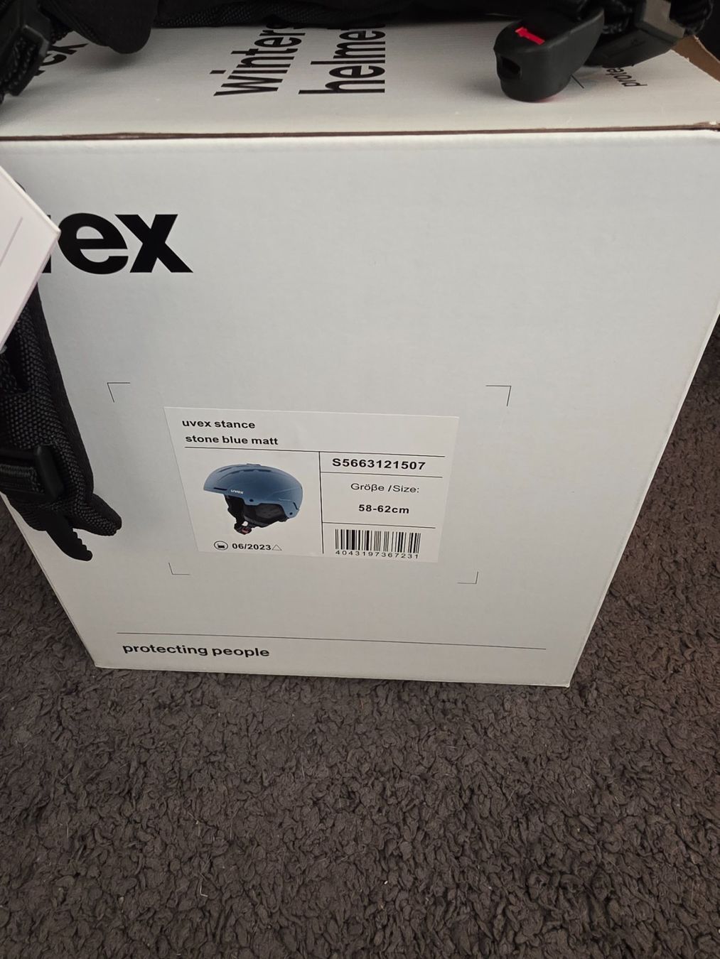 Uvex Helme: Uvex Stance Skihelm, Gr. 58-62cm, Neu – Neu und originalverpackt aus Reiden von Drangov 1
