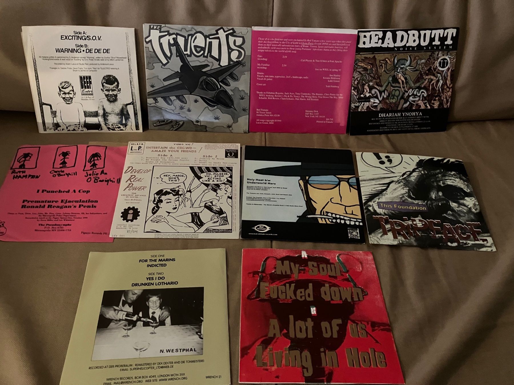 Schallplatten: Single Sammlung Punk, Hardcore – Gebraucht aus Zürich von Sophierecords 5