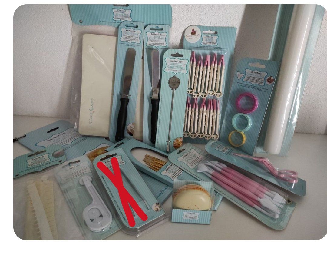 Teglie da forno: Fondant/ Backen Set Nr.35 – Nuovo e nell'imballaggio originale da Triesen venduto da XSally