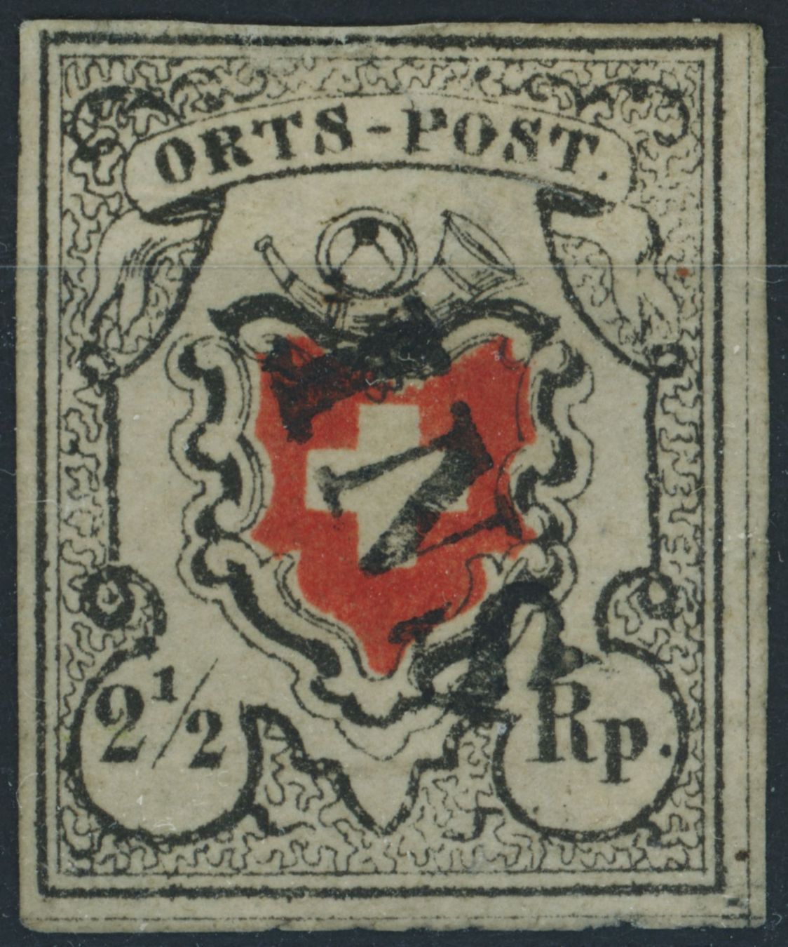 Tutti i francobolli: 1850 - Orts Post · o K - Stabstempel - Ins BE – Usato da Schindellegi venduto da leecollect