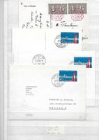 4 Freim FDC 1943 + 1953 Kat: CHF 95.-