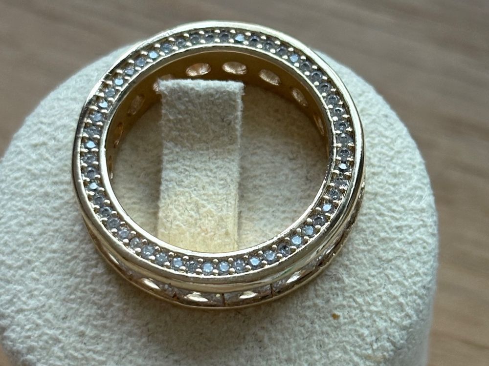 Produktbild von Kaufen Sie Paar Versprechensring Eternal Heaven Mit Zirkonia Weiß-Silber
