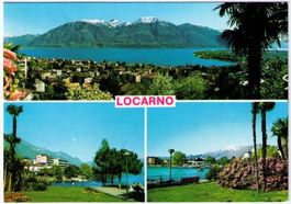 Locarno - 3 Bild AK