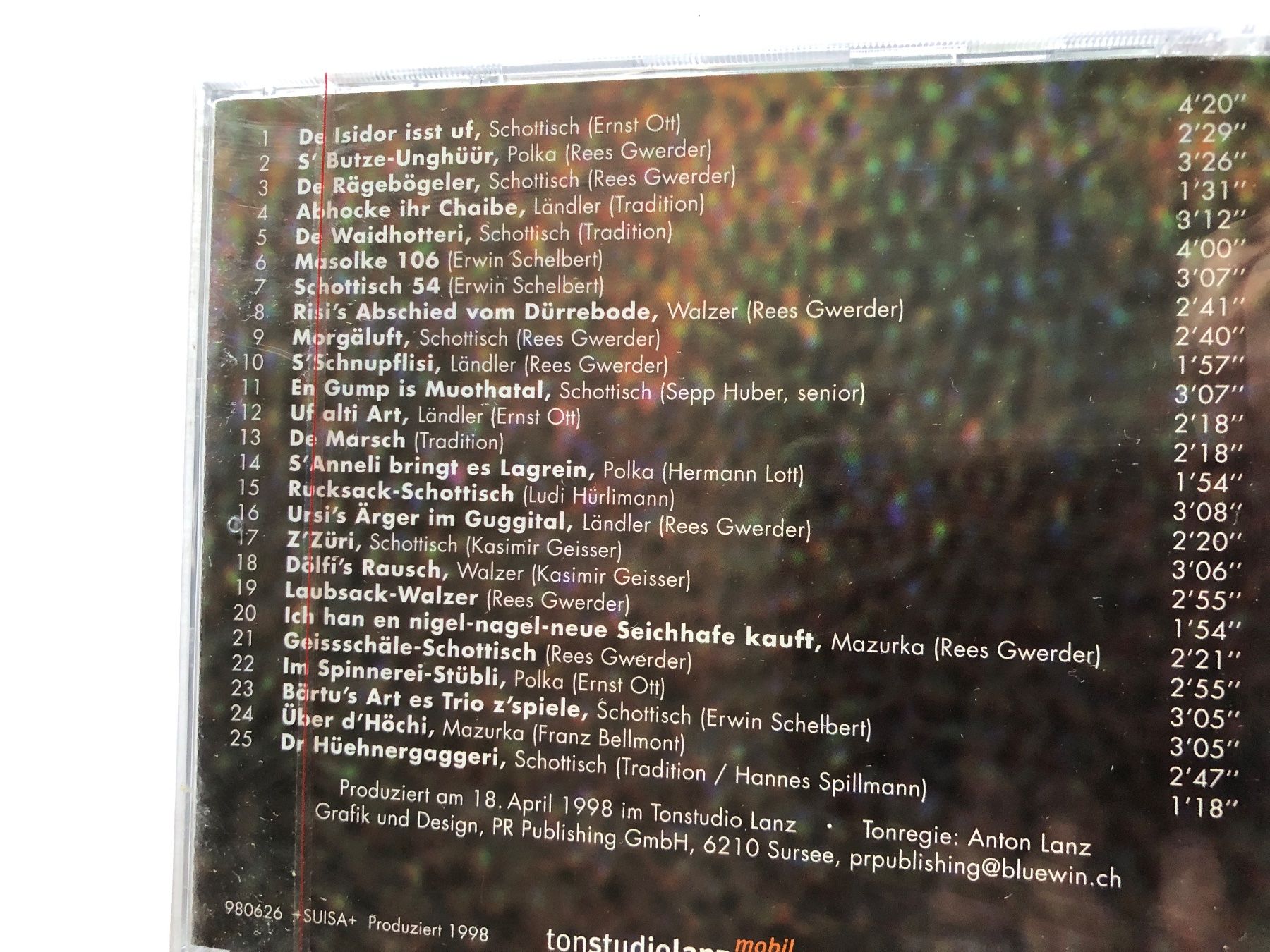 CD: Die lustigen Piranhas mit Rees Gwerder und weiteren – Usato da Arth venduto da Vrecam51 1