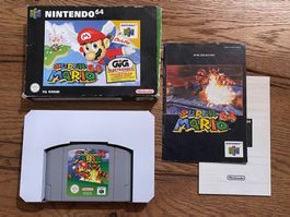Nintendo 64 Super Mario 64 PAL in Orginalverpackung
