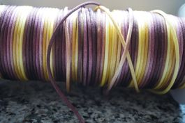 Polyester  Schmuck Band   Für Anhänger Mix Braun  1  pro  1m