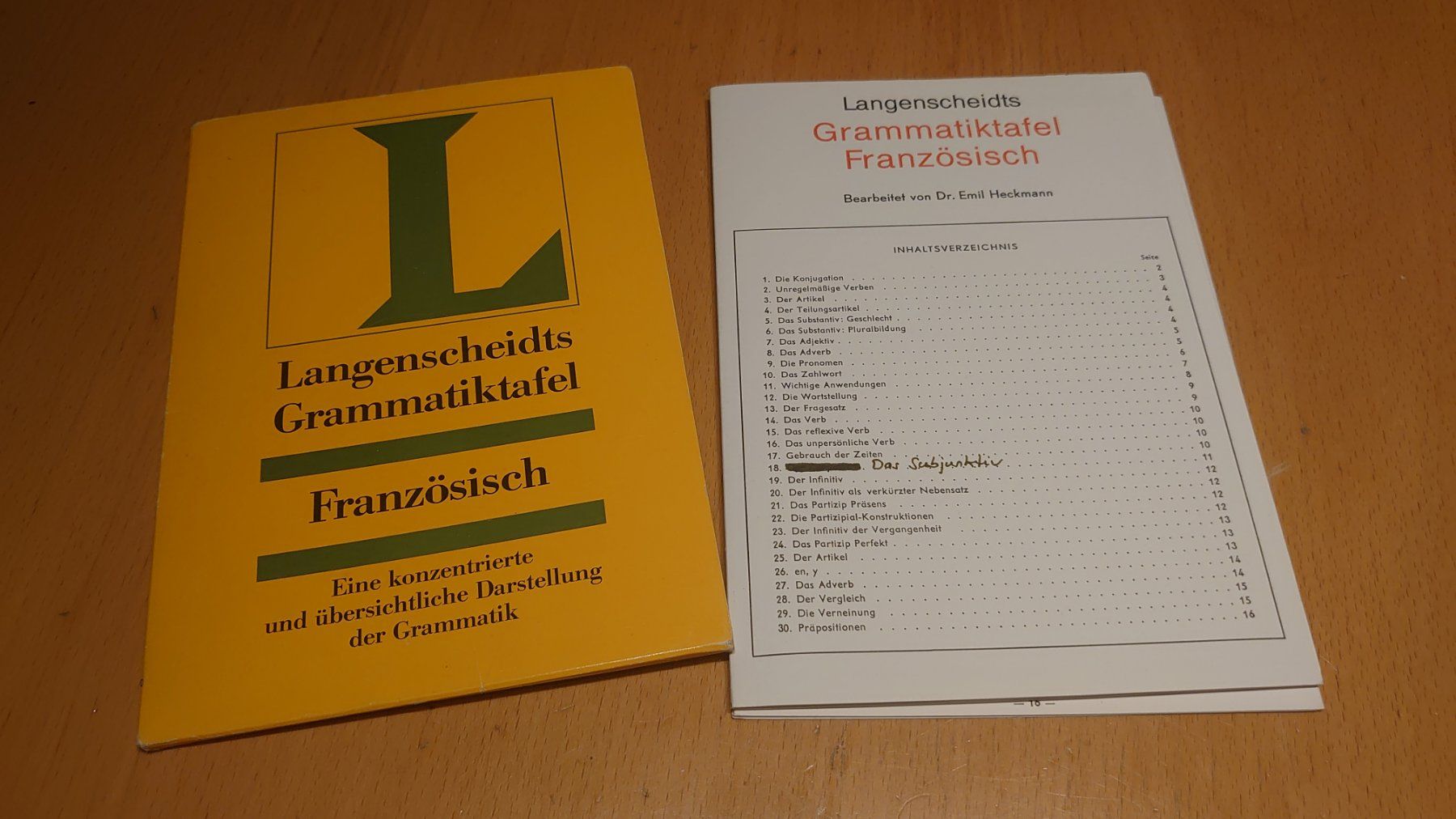 Libri: Langenscheidts Grammatiktafel – Usato da Kirchberg BE venduto da Myford