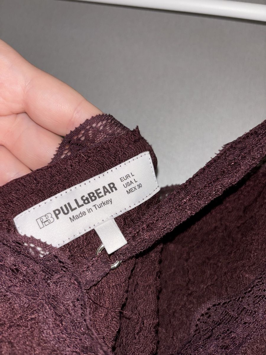Pull&Bear Tops: Top Pull&Bear dunkelrot Grösse L – Gebraucht aus Muri b. Bern von melissaluna 2